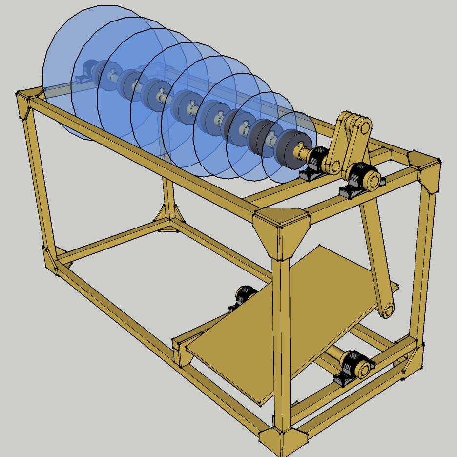 3D model for calculating dimensions