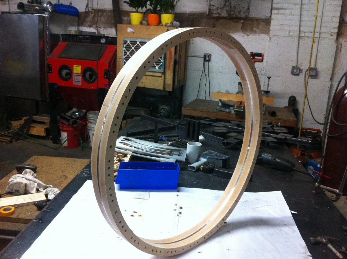 A Completed Horse Wheel