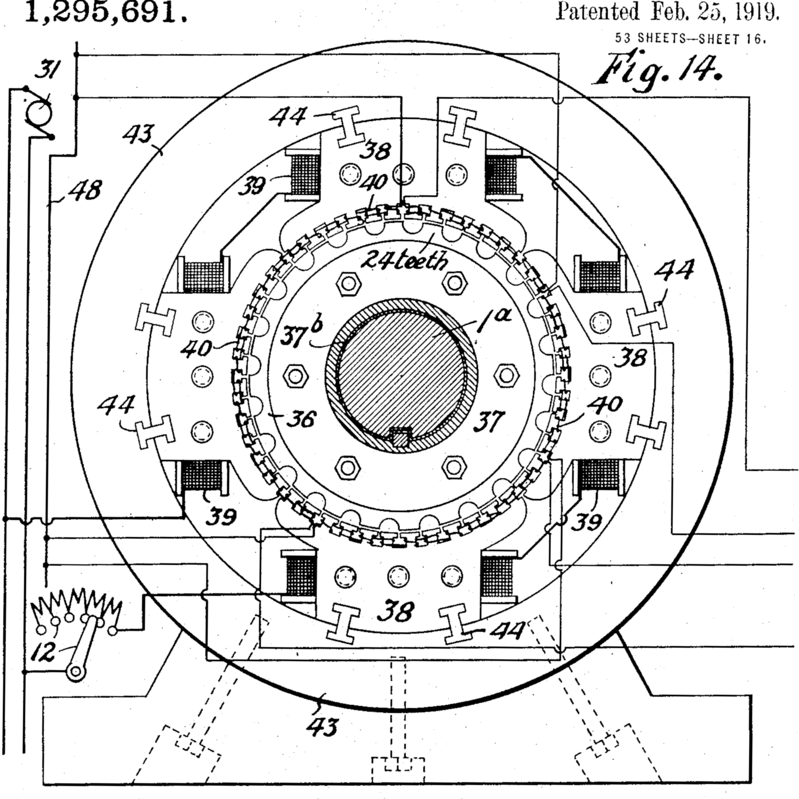 Telharmonium patent image